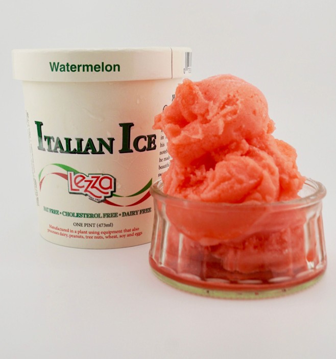 Watermelon Italian Ice 16oz Pint - 8 Pack - Image 2